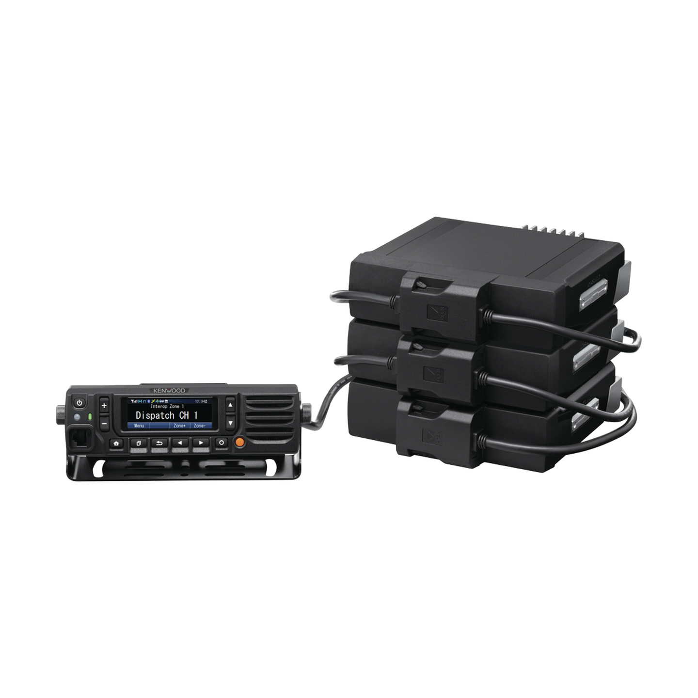 Radio móvil KENWOOD NX-5700-K VHF 50W NXDN/DMR/P25/Analógico con GPS y Bluetooth KENWOOD - Vista 4