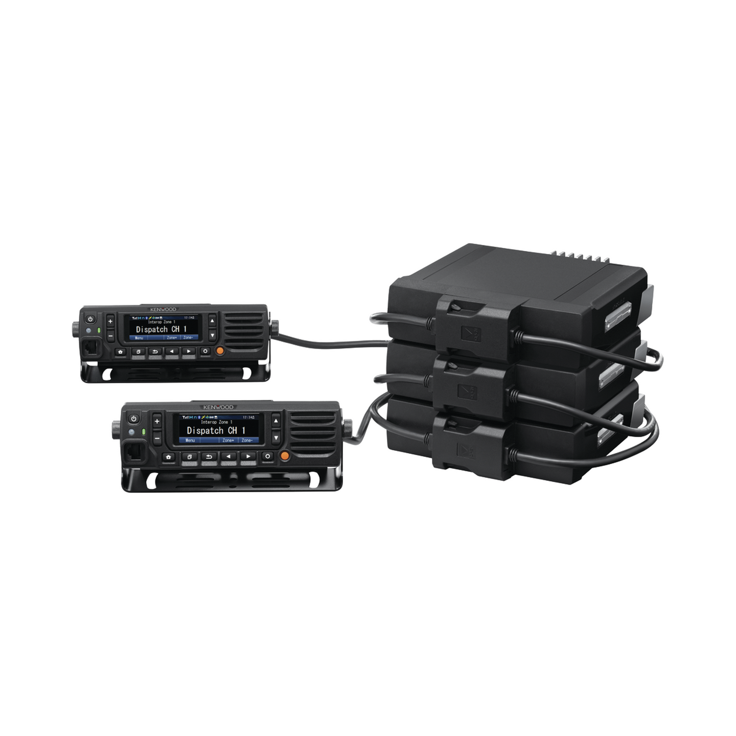 Radio móvil KENWOOD NX-5700-K VHF 50W NXDN/DMR/P25/Analógico con GPS y Bluetooth KENWOOD - Vista 5