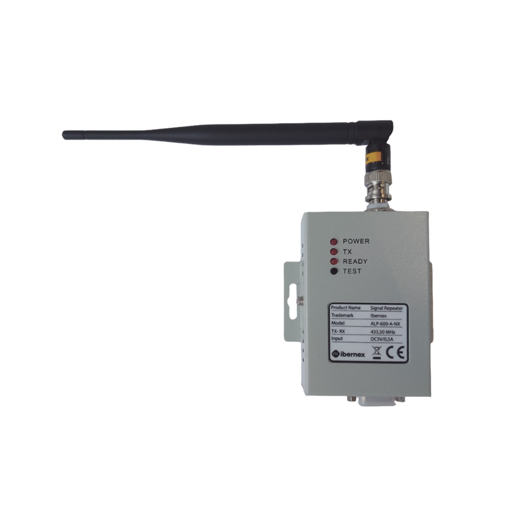 Repetidor y Amplificador de Señal Inalámbrico / Modulación FSK / 100x75x25 mm / 0.24 kg / Alimentación Dual 5V CC o 220V CA / ABS | SIERRA STORE