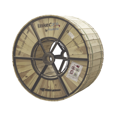 Carrete de 4 km de Fibra Óptica Aérea (ADSS) G.652D, Monomodo de 12 Hilos, Exterior, Span 200, Loose Tube - LINKEDPRO BY F...