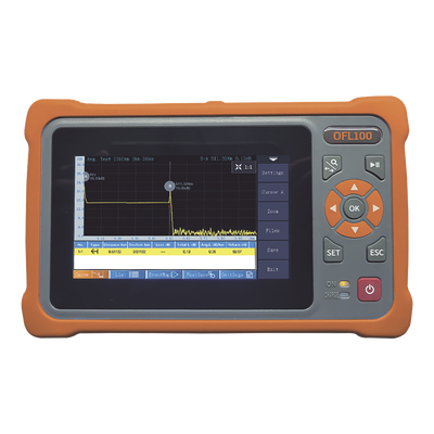 OTDR Monomodo para Pruebas en Enlaces de Fibra Óptica, Longitudes de Onda 1310 y 1550 nm, Entrada SC/APC - TEMPO