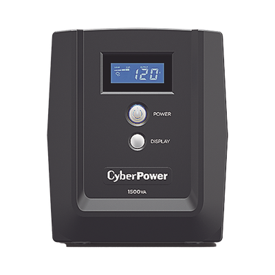 UPS de 1500 VA/900 W, Topología Línea Interactiva, Entrada 120 Vca NEMA 5-15P, y 8 Salidas NEMA 5-15R, Con Regulador de Vo...