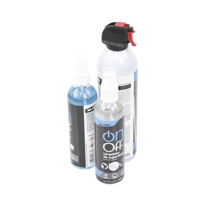 Kit de Limpieza, incluye 4 productos especializados en limpieza de pantallas y superficies, equipo de cómputo y electrónic...