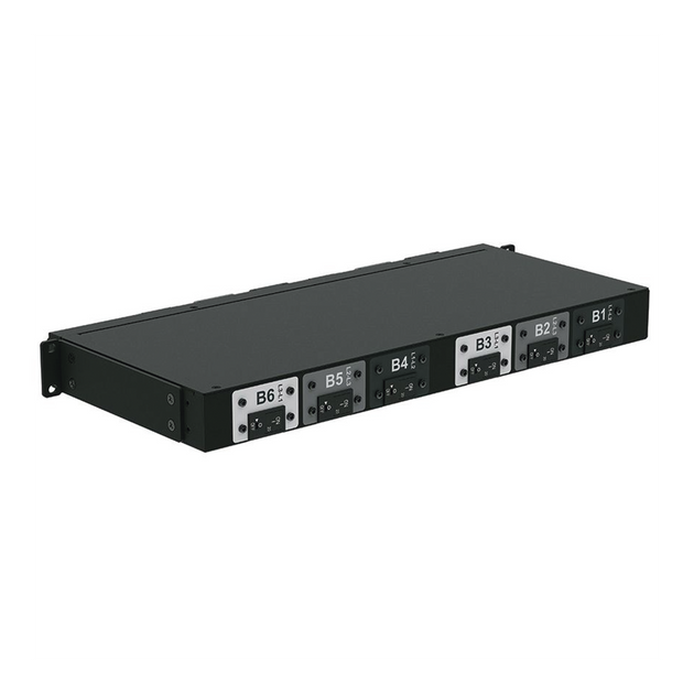 PANDUIT P06B02M - PDU Básico para Rack / 6 Salidas C19 / Entrada Trifásica 50 A / 208 Vca / Horizontal 1U / 19 in | SIERRA STORE