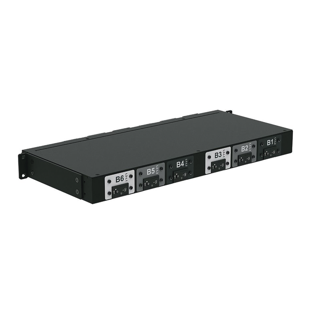 PANDUIT P06B02M - PDU Básico para Rack / 6 Salidas C19 / Entrada Trifásica 50 A / 208 Vca / Horizontal 1U / 19 in | SIERRA STORE