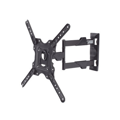 Montaje de Pared Articulado para Monitor de 32-55" / Soporta hasta 27.2 Kg / Vesa 400 x 400 / 100 x 100 / Acero / Separaci...