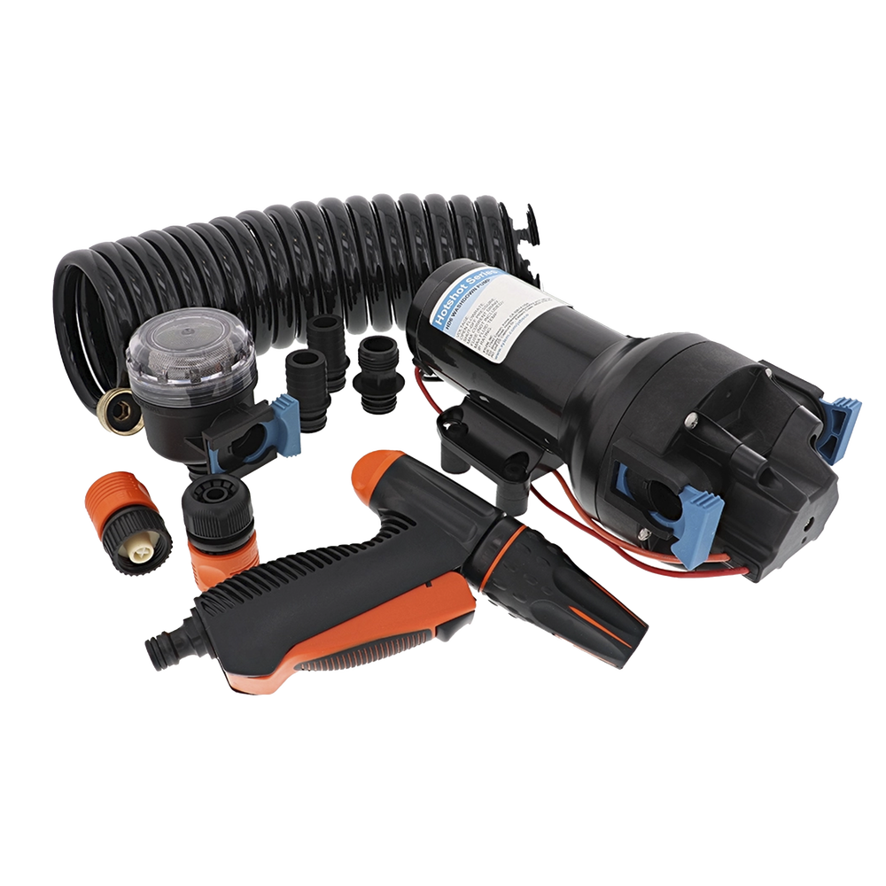 Bomba de Lavado de Uso Pesado en Kit para Uso Marino / HD6 12V 6GPM 70PSI / Autocebante / Alta Presión / Sin Daños en Seco / | SIERRA STORE