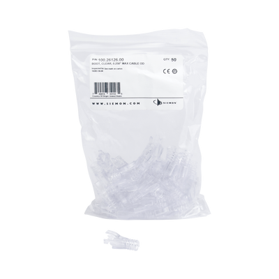Bota Protectora Opcional, Para Plug P6U-8-8 de Siemon, Bolsa con 50 Piezas - SIEMON
