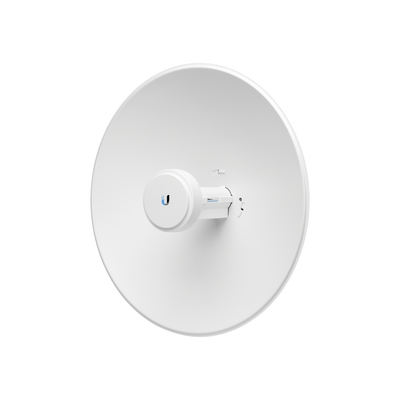PowerBeam airMAX AC hasta 330 Mbps, frecuencia 2 GHz (2412-2472 MHz), antena tipo plato 18 dBi, Radio Wi-Fi de administrac...