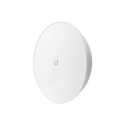 PowerBeam airMAX AC ISO Gen2 hasta 450 Mbps, 5 GHz (5150 - 5875 MHz) con antena integrada de 25 dBi con aislamiento RF y r...