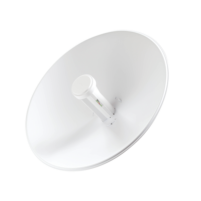 PowerBeam airMAX M5, larga distancia, frecuencia 5 GHz (5170-5875 MHz) con antena tipo plato de 25 dBi - UBIQUITI NETWORKS