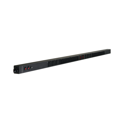PDU Medible, Para Distribución de Energía, Entrada 200-230 NEMA L6-30P, Con 24 Tomas C13 Y 6 Tomas C19, de Instalación Ver...