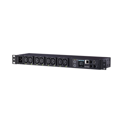 PDU Switchable y Monitoreable por Toma, para Distribución de Energía, Entrada 200-240 Vca NEMA L6-20P, Con 8 Salidas C13, ...