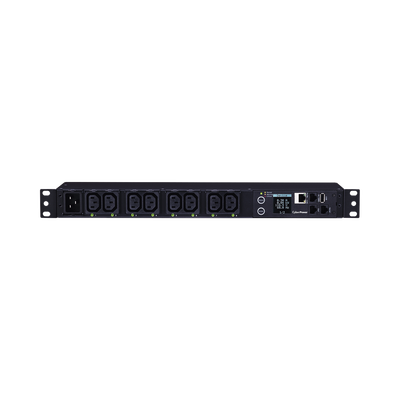 PDU Switchable y Monitoreable por Toma, para Distribución de Energía, Entrada 200-240 Vca NEMA L6-20P, Con 8 Salidas C13, ...