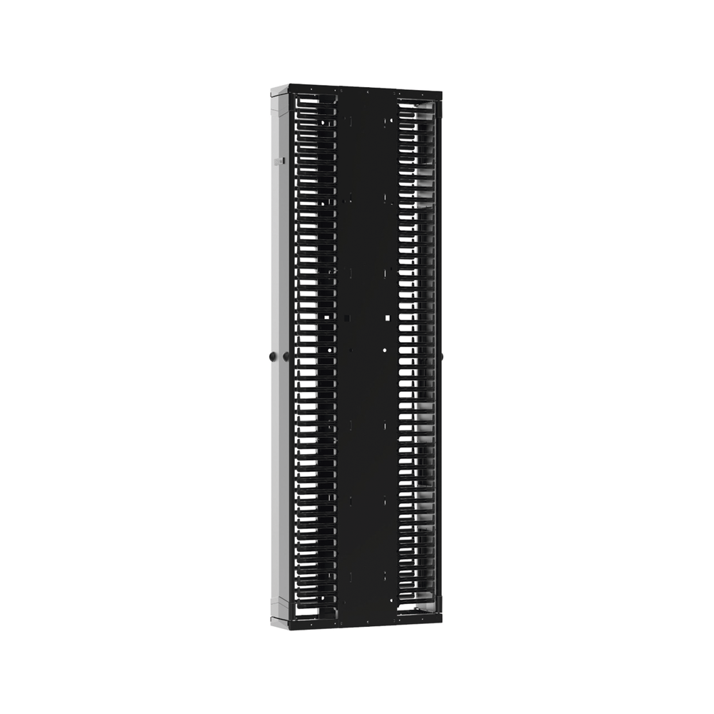 PANDUIT PE2VD12 - Organizador Vertical de Cables / Doble Cara Frontal y Posterior / 45U / 12in Ancho / Racks 2-Post y 4-Post | SIERRA STORE