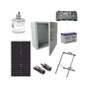 Kit Solar de 12 Vcc para alimentar energizador de cerca electrificada. Instal...