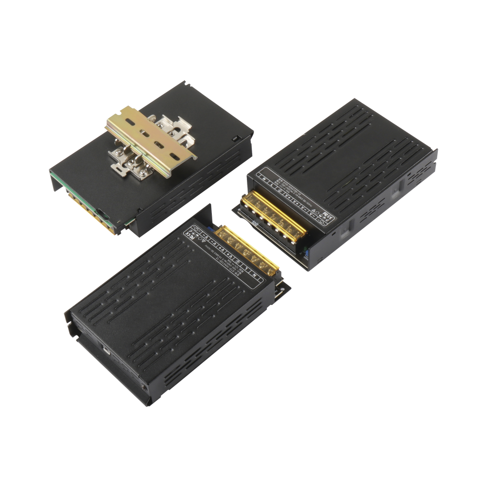 Fuente Industrial DIN Rail / 24 VCC / 5 A / Entrada 100-240 VCA / -20°C a 60°C / 160x97x32 mm | SIERRA STORE