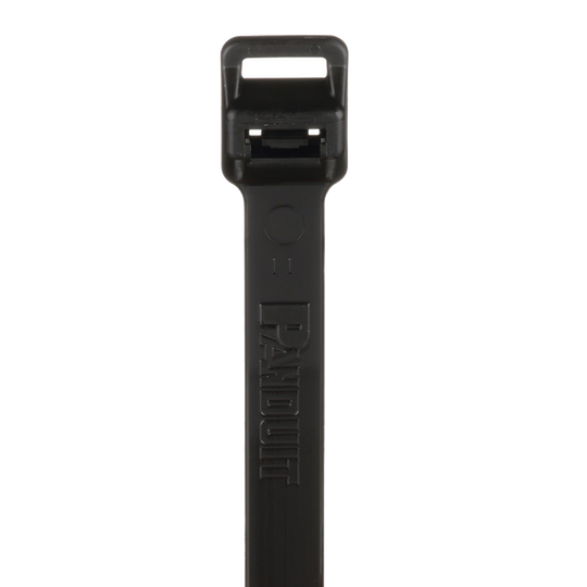 PANDUIT PLT12EH-Q0 - Cincho de Nylon 6.6 Extra Resistente / 1019mm (40.1') largo / 12.7mm ancho / 250 lb carga / UV / Negro / 25 piezas | SIERRA STORE