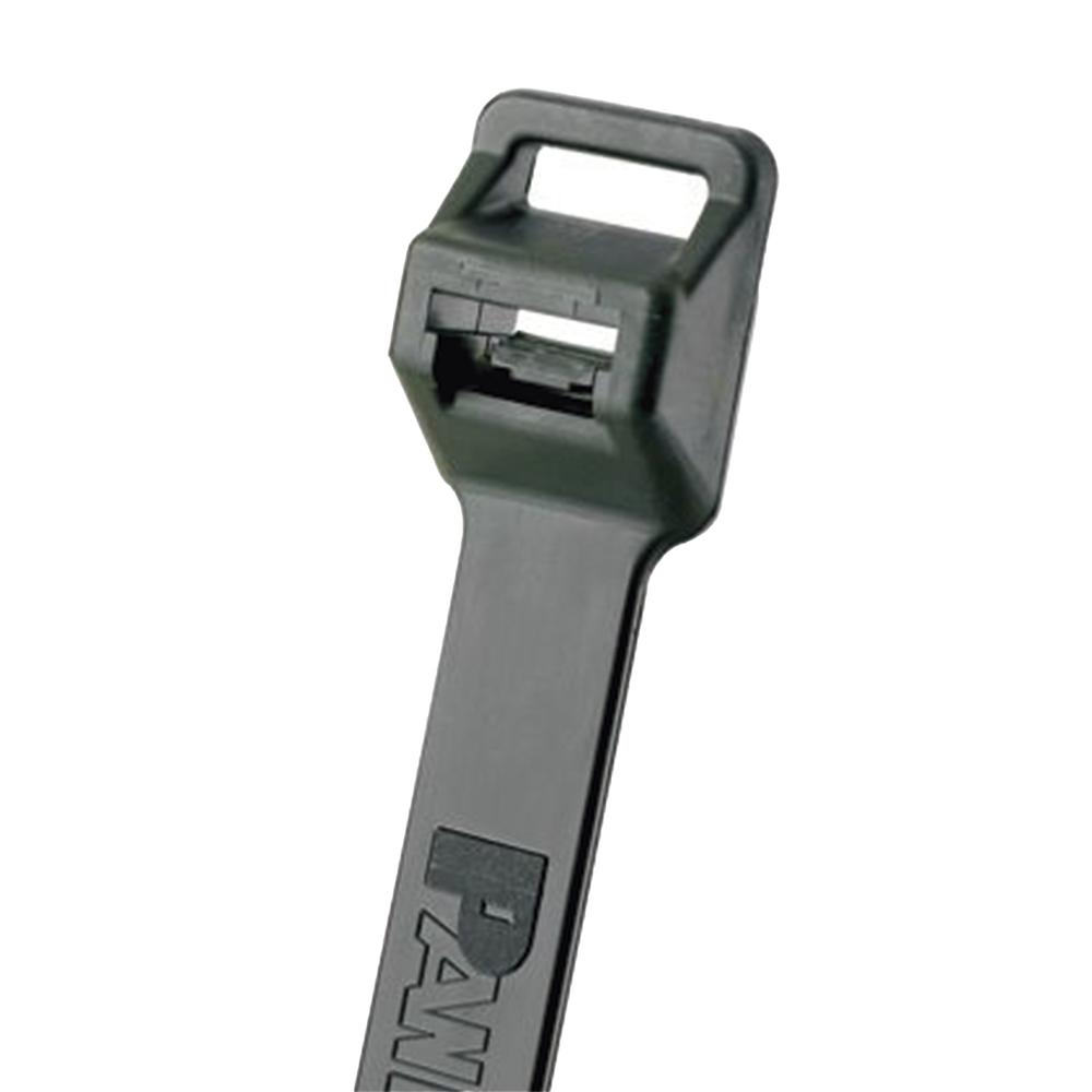 PANDUIT PLT12EH-Q0 - Cincho de Nylon 6.6 Extra Resistente / 1019mm (40.1') largo / 12.7mm ancho / 250 lb carga / UV / Negro / 25 piezas | SIERRA STORE