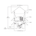 Soporte de montaje a poste / Sirena omnidireccional / Alcance 304.8 m (1000 pies) / Altura 10.7-12.2 m (35-40 pies) | SIERRA STORE