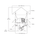 Soporte de montaje a poste / Sirena omnidireccional / Alcance 304.8 m (1000 pies) / Altura 10.7-12.2 m (35-40 pies) | SIERRA STORE