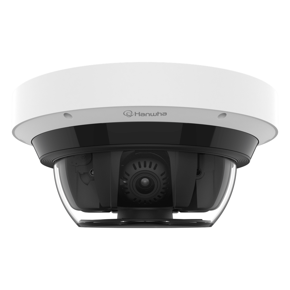 HANWHA VISION - PNM-C16083RQZ - Camara IP Multisensor PTRZ 16MP (4 Sensores de 4MP)/ WDR 120DB/ Lente Motorizado 3.2 - 10.2MM/ Inteligencia Artificial/ POE+/ IP66/