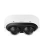 Camara IP Multi-sensor Multi-direccional / 2 Canales de 2MP / incluye Lentes ...