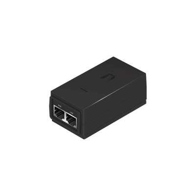 Adaptador PoE Ubiquiti de 24 VDC, 0.5 A, compatible con airGateway - UBIQUITI