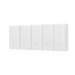 5 Unidades del Adaptador PoE Ubiquiti de 24 VDC, 0.5 A con puerto Gigabit, color blanco - UBIQUITI