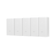 5 Unidades del Adaptador PoE Ubiquiti de 24 VDC, 0.5 A con puerto Gigabit, color blanco - UBIQUITI