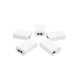 5 Unidades del Adaptador PoE Ubiquiti de 24 VDC, 1.0 A con puerto Gigabit, color blanco UBIQUITI - Vista 3