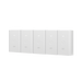 5 Unidades del Adaptador PoE Ubiquiti de 24 VDC, 1.0 A con puerto Gigabit, color blanco - UBIQUITI