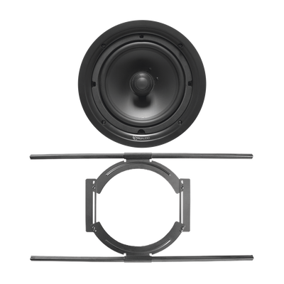KIT de Bocina de Techo TruAudio de 6in PP6 con Soporte de Acero Rígido para Techos Suspendidos - TRUAUDIO