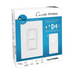 (Caseta Wireless) Kit, Apagador, base para empotrar en pared el control remoto PICO, tapa, ideal para el control de ilumin...