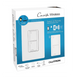 (Caseta Wireless) Kit, Apagador, base para empotrar en pared el control remoto PICO, tapa, ideal para el control de ilumin...