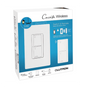 (Caseta Wireless) Kit, Apagador, base para empotrar en pared el control remot...