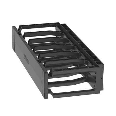 Organizador de Cables Horizontal PatchRunner™, Sencillo (Solo Frontal), Para Rack de 19in, 2UR PANDUIT - Vista 4