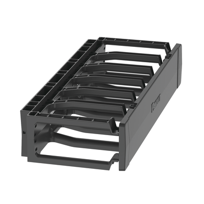 Organizador de Cables Horizontal PatchRunner™, Sencillo (Solo Frontal), Para Rack de 19in, 2UR PANDUIT - Vista 3