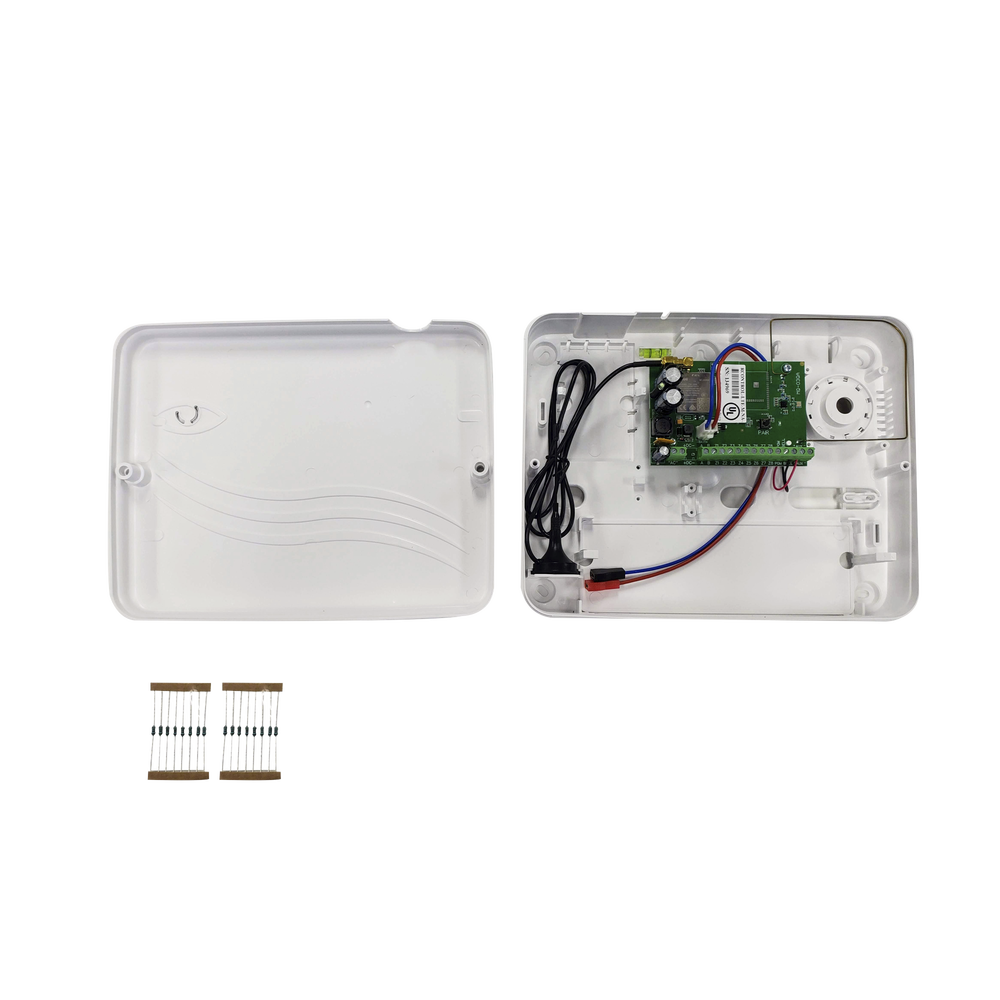 Panel de Alarma Cloud Híbrido / 8 Zonas Cableadas / 32 Zonas Inalámbricas / 4G LTE Integrado / Sirena 100 dB / Certificación UL | SIERRA STORE