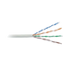 Bobina de Cable de 305 Metros (1000 Pies), Cat5e, Alto Rendimiento, Color Blanco, UL, para Aplicaciones en Video Vigilanci...