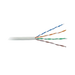 Cable Cat5e de Alto Rendimiento Certificaciones ETL, UL, de 152.5 Metros (500 Pies) de Color Blanco, para Aplicaciones en ...