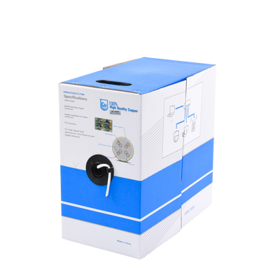 Bobina de Cable UTP Cat5e para Exterior en Color Blanco / 305 Metros (1000 Pies) / Certificada UL / Sin Blindaje | SIERRA STO