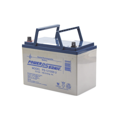 Batería 12V, 100AH, Para Respaldo, Tecnologías AGM/VRLA, 10-12 Años Vida Útil, Terminales U, Reconocida UL POWER SONIC - V...
