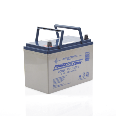 Batería 12V, 100AH, Para Respaldo, Tecnologías AGM/VRLA, 10-12 Años Vida Útil, Terminales U, Reconocida UL POWER SONIC - V...