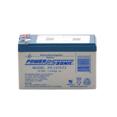 Batería 12V Recargable, 12AH, Para Respaldo, Tecnologías AGM/VRLA, 5 Años Vida Útil, Terminales tipo F2, Reconocida UL , S...
