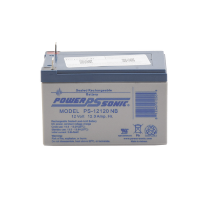 Batería 12V Recargable, 12AH, Para Respaldo, Tecnologías AGM/VRLA, 5 Años Vida Útil, Terminales tipo NB, Reconocida UL , S...