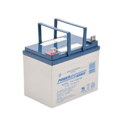 Batería 12V, 33AH, Para Respaldo, Tecnologías AGM/VRLA, 5 Años Vida Útil, Terminales tipo NB, Reconocida UL POWER SONIC - ...