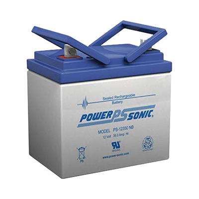 Batería 12V, 33AH, Para Respaldo, Tecnologías AGM/VRLA, 5 Años Vida Útil, Terminales tipo NB, Reconocida UL - POWER SONIC