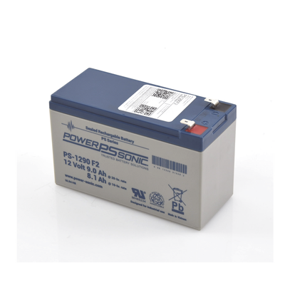 Batería 12V, 9AH, Para Respaldo, Tecnologías AGM/VRLA, 5 Años Vida Útil, Terminales F2, Reconocida UL POWER SONIC - Vista 2