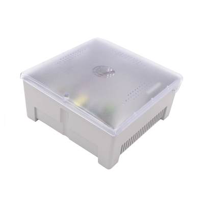 Fuente de Poder con Gabinete de 4 Salidas de 11 - 15 Vcc / 5 Amper /  Soporta Batería de Respaldo / Voltaje de Entrada: 96...